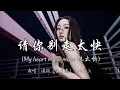 Download Lagu 潘成（皮卡潘）、汪六六  - 请你别走太快（My heart move move 跳太快）『你一步步走过来 心都被你收买 Forever love love 在等待。』『动态歌词MV』