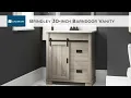 Glacier Bay Brindley Vanity Collection