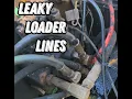 Terramite T5C Repair Replacing All Loader Hydraulic Lines