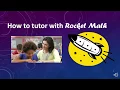 How to Tutor with Rocket Math Worksheet Program