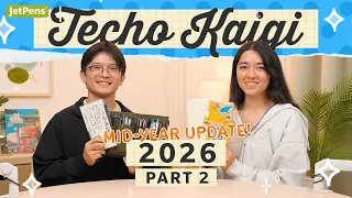 JetPens Techo Kaigi 2026 Mid-Year Update PART 2! ✨📒 See how our planner journeys are going!