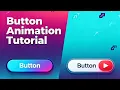 Create a Futuristic Animated Ghost Button HTML CSS JS Tutorial for Beginners