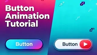 Create a Futuristic Animated Ghost Button HTML CSS JS Tutorial for Beginners