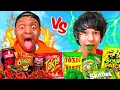 Eating The World s SPICIEST vs SOUREST FOODS ft Shawn Stokes