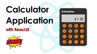 Calculator Application using React - Promo