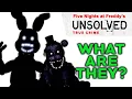 FNAF Unsolved Mystery of Shadow Animatronics Five Nights at Freddy s Unsolved Mysteries - Theory