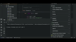 Build a Stopwatch with AI Python Beginner Project