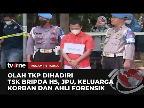 Rekonstruksi Kasus Pembunuhan Driver Online