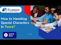 How to Handle Special Characters in Tosca Step-by-Step Guide