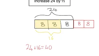 Increase or decrease by a fraction