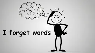 do you forget words when you speak english please watch this video 