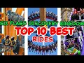 Top 10 rides at Six Flags Discovery Kingdom - Vallejo California 2022