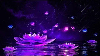 Peaceful Night Soothing Deep Sleep Music Calming Meditation Healing 528Hz 