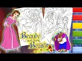 Princess Belle Coloring Beauty and The Beast Disney Princess Belle Coloring Pages