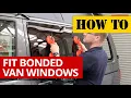 How to professionally fit campervan windows to a VW Transporter T5 or T6
