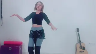 رياضة الرقص الشرقي حكيم ايه اللي بيحصل ده Belly Dance Workout 
