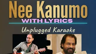 nee kanumo hd unplugged karaoke with lyrics neekaanumothengumen