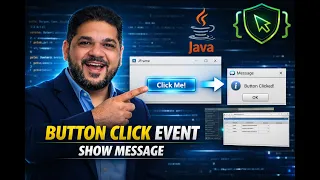 Java Swing Tutorial Show Message on Button Click in Eclipse JButton Event