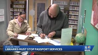 Libraries must stop passports services