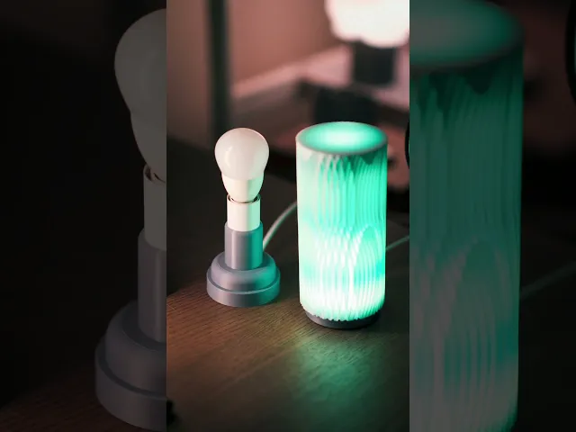 minimal mesh lamp woody video thumbnail