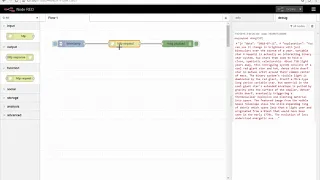 2 Testing HTTP API s with NodeRED