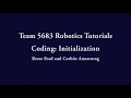 Team 5683 Robotics Starting a Program FTC Blocks Coding Tutorial