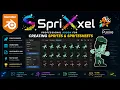 New Blender Addon for Pixel Art Spritesheets - SpriXxel Toolkit