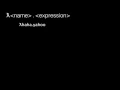 Lambda Calculus Part 1 Definitions