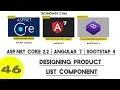 Angular 7 Asp Net Core Designing Product List Component