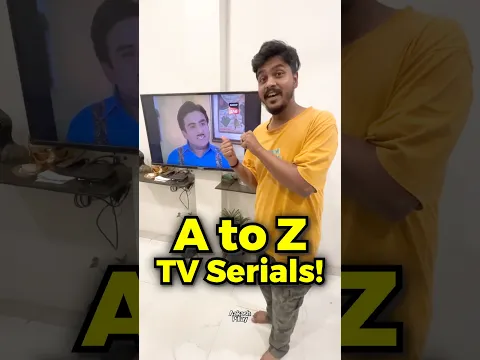 A to Z TV Serials! 📺