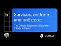 React XState Tutorial - Services onDone and onError