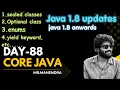core java day - 88 java 1 8 updates java 1 8 to java 26
