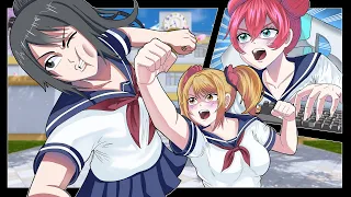 رايبيرو ضد أيانو معركة حماية أوسانا Yandere Simulator 