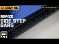 Jeep Gladiator JT RedRock Heavy Duty Steel OE Style Side Step Bars Review Install