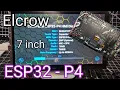 CrowPanel Advanced 7inch |ESP32-P4 HMI AI Display 1024x600 IPS Touch