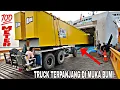 Lagu 💯 METER❗TRUCK TERPANJANG DI MUKA BUMI NAIK KAPAL DI PELABUHAN MERAK