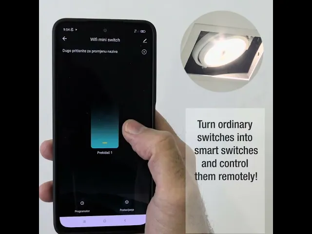 Микромодул Smart реле 1х On/Off 7A изисква неутрала Wi-Fi Commel IoT, COMMEL, C265-521 - управление на осветление дистанционно