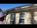 Scrub-less Gutter Whitening Using La s Totally Awesome 100 Improvement