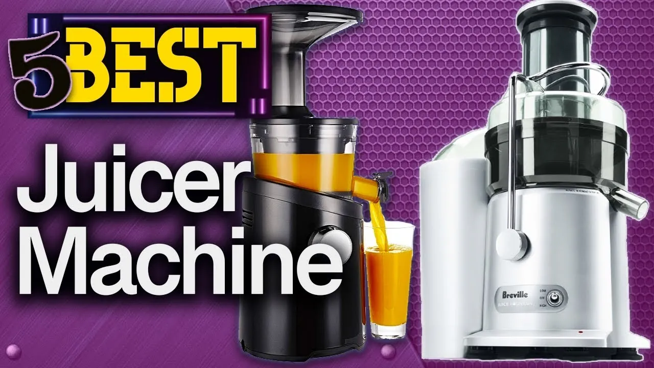✅ TOP 5 Best Juicer Machine [ 2023 Buyer's Guide ]
