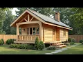 Lagu We built three wooden houses. New construction technologies