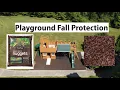 Cedar Wood vs Rubber Mulch For Playground or Landscape - NuPlay Nuggets for Fall Protection