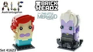 Lego The Little Mermaid Brickheadz 41623 Ariel &amp; Ursula - Lego Speed Build Review