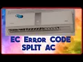 How To Fix An Ec Error Code On A Split Ac