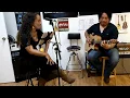 Atienza Guitars Fanned Fret Thinline Cutaway OM Test 1