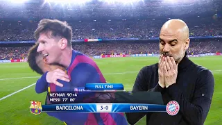 the day messi u0026 neymar destroyed guardiolas bayern