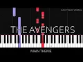 Download Lagu The Avengers - Main Theme Easy Piano Tutorial