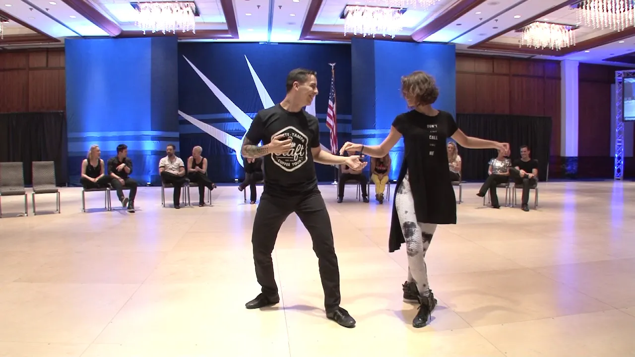 Liberty Swing 2018 Champion Strictly Swing Finals Hugo Miguez & Emeline Rochefeuille