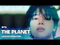 BTS - ‘THE PLANET’ (Line Distribution+Color Coded) REQUESTED