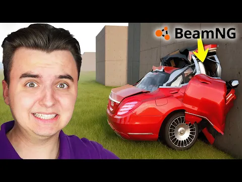 Video Thumbnail: Crashtest Nejlepšího vs. Nejhoršího Auta v BeamNG.drive!
