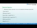 Python Operators Arithmetic Comparison Logical and more Python Tamil Tutorial for Beginners